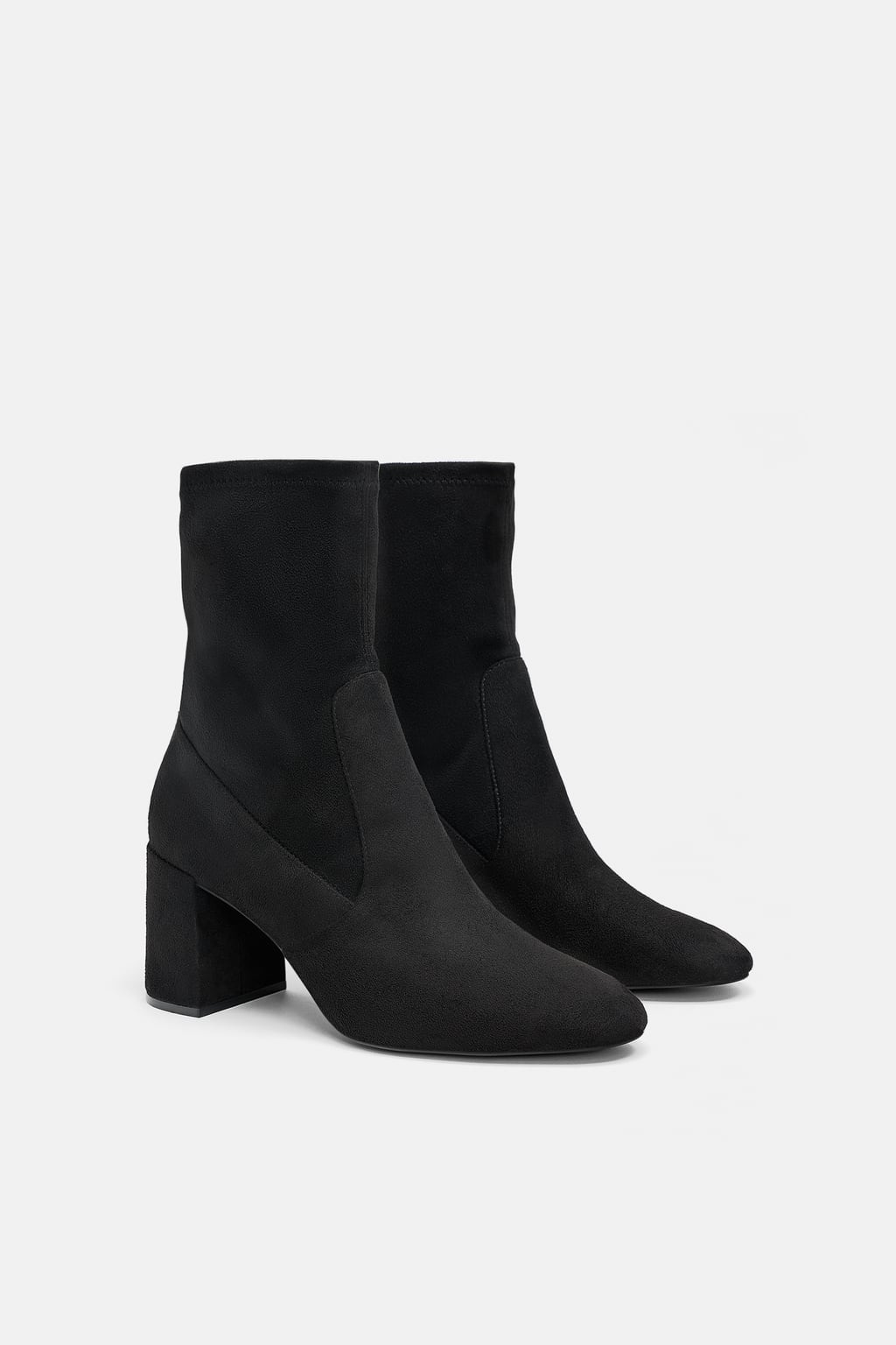 Heeled Black Boot